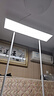 申翰led教室吊燈國標防眩學生護眼兒童學習全光譜書房辦公大路燈平替 鋁框教室燈1195*295mm白光45W 曬單實拍圖