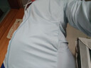 浪莎（LangSha）防曬衣女冰絲2025夏季新款防紫外線外穿大帽檐可拆卸防曬服薄外套 天藍色-帽檐可拆卸 2XL 120-129斤 曬單實拍圖
