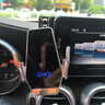 億飾適用于奔馳C級E級E300L/C260/GLC/GLA/GLB車(chē)載手機支架無(wú)線(xiàn)充電器 智能開(kāi)合【經(jīng)典旗艦款】?jì)戎秒姵?16-19款奔馳GLC（7英寸） 曬單實(shí)拍圖