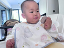拉比兒童平口長褲寬松彈力男女童純色2025春季新款休閑百搭褲子 平口長褲-牛仔 90 cm 曬單實拍圖