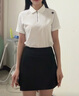 迪桑特（DESCENTE）WOMENSTRAINING系列舒適百搭logo設(shè)計(jì)短袖Polo衫T恤女士 WT-Bright White Tpg L 曬單實(shí)拍圖