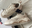 FILA 斐樂(lè)山丘鞋厚底鞋女鞋復(fù)古運(yùn)動(dòng)鞋秋戶(hù)外休閑老爹鞋 棉花糖/樸色-MA 38 曬單實(shí)拍圖