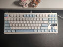 邁從（MCHOSE）K87S/G87旋鈕無線機械鍵盤電競游戲客制化有線/藍(lán)牙三模gasket結(jié)構(gòu)全鍵熱插拔辦公 G87 星海藍(lán) 抹茶拿鐵軸V2 曬單實拍圖