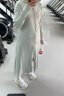 VVC防曬衣服女士夏季長(cháng)款冰絲涼感防紫外線(xiàn)外套時(shí)尚出游披肩 銀河灰 曬單實(shí)拍圖