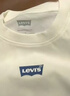 LEVI'S李維斯童裝兒童短袖t恤2025夏季男童清涼舒適短t上衣 糖果白 曬單實(shí)拍圖