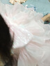 凡獵女童連衣裙夏裝2025新款洋氣兒童公主蛋糕背心裙寶寶周歲禮服夏季 粉色 100 cm 曬單實拍圖