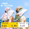 lemonkid兒童防曬帽男女童防紫外線沙灘寶寶遮陽(yáng)帽大帽檐 曬單實(shí)拍圖