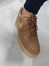 耐克（NIKE）官方AIR FORCE 1男子空軍一號運動鞋秋季膠底板鞋CJ9179 200亞麻/麥黃/橡皮淺褐/黑 39 曬單實拍圖