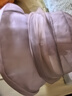 凡飾（FANCET）桑蠶絲遮陽帽女夏季優(yōu)雅卷邊帽子輕薄真絲防曬漁夫帽送媽媽禮物 曬單實(shí)拍圖