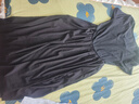 百圖betu女裝2025夏季新款半身裙天絲仿麻扎染靈動傘裙裙子女2505X16 藍(lán)色 M 曬單實(shí)拍圖