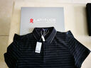 夢(mèng)特嬌（MONTAGUT）夏季男士短袖polo衫翻領(lǐng)長(cháng)絨棉桑蠶絲時(shí)尚抗皺T恤 灰綠  L/50 曬單實(shí)拍圖