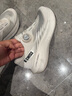 蓋世威（K·SWISS）跑鞋男女25夏季透氣新款百搭透氣耐磨防滑情侶款運(yùn)動鞋減震鞋9469 156-溫布爾登白/純黑/夢幻銀 37.5 曬單實(shí)拍圖
