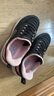Skechers斯凱奇兒童閃穿鞋Slip-ins氣墊運動鞋透氣大童舒適男童鞋403839L 303944L-黑色/BLK 36 曬單實拍圖