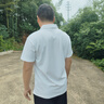 太子龍【7A抗菌】短袖T恤男翻領(lǐng)抗紫外線涼感休閑百搭polo衫 白色2XL 曬單實拍圖