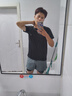 NBA VIBE-NIKE男速干套裝夏季T恤健身服籃球訓(xùn)練假兩件短褲跑步服運(yùn)動(dòng)短袖 耐克NK黑色T恤+灰色雙層短褲【反光鉤帶條】 XL【推薦130-150斤】 曬單實(shí)拍圖