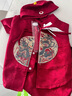 G.DUCKKIDS小黃鴨一周歲禮服男寶寶抓周衣服女嬰兒百天滿月唐裝中國(guó)風(fēng)套裝 紅色三件套 73 尺碼建議3-6個(gè)月12-16斤 曬單實(shí)拍圖