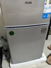 奧克斯小冰箱家用小型迷你冷藏冷凍兩用出租房宿舍用節(jié)能省電寢室辦公室電冰箱 【熱賣款 升級凈化去味】22A126DW銀 曬單實(shí)拍圖