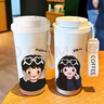 鯨美多情侶杯一對有意義的水杯比耶男孩保溫杯316不銹鋼咖啡杯女高顏值 BW972比耶男孩【長久保溫】 316無縫內(nèi)膽-520ml大容量【送編 曬單實拍圖