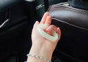 蒂海玉珠胖東來品質(zhì)和田玉手鐲女款晴水寬條玉手鐲玉石手鐲少女玉鐲子 [晴水]內(nèi)徑62MM 曬單實拍圖