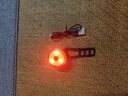 山地車(chē)自行車(chē)尾燈綁帶USB充電警示燈夜騎燈高亮閃爍燈新人專(zhuān)用區 紅色 警示尾燈 曬單實(shí)拍圖