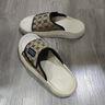 七匹狼真皮拖鞋男夏季厚底踩屎感運動(dòng)涼拖鞋男外穿戶(hù)外沙灘休閑一字涼拖 黑色 41 曬單實(shí)拍圖