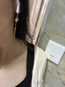 沄汧925銀針耳釘耳環(huán)流蘇耳飾生日禮物女生2025年新款耳墜首飾飾品 金色貓眼石耳線(xiàn)一對 曬單實(shí)拍圖