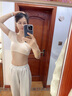 莫代爾隱形背心女士腋下吸汗神器網(wǎng)紗胳肢窩吸汗衣透氣學(xué)生夏腋窩止汗衣 超薄透氣-包胸款膚色XL125-140斤 曬單實(shí)拍圖