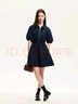 VEROMODA連衣裙女2025夏季新款松緊腰純色運(yùn)動(dòng)風(fēng)連衣裙百搭減齡 海藍(lán)色 L 曬單實(shí)拍圖