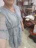 Ehangy國際輕奢女裝夏季連衣裙2025新款刺繡流行桑蠶絲顯瘦法式優(yōu)雅裙子 淡藍(lán)色【高端禮盒】 XL 曬單實(shí)拍圖
