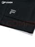FILA FUSION斐樂潮牌針織五分褲男2025夏季新款時(shí)尚休閑寬松短褲 正黑色-BK L 175/84A/L 曬單實(shí)拍圖