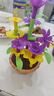 北國(guó)e家積木兒童花束女孩拼裝益智力百變花園玩具女孩2025新款大顆粒擺件 積木花39件套裝【超值】 曬單實(shí)拍圖