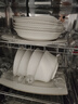 瓷禮萬家碗具套裝高檔餐具整套家用碗盤餐具金邊碗碟套裝喬遷62頭禮盒裝 曬單實拍圖