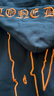 VLONE 大V logo系列 標(biāo)語大LOGO刺繡連帽開衫拉鏈衛(wèi)衣 情侶 黑橙 米黑 VLZH25002黑橙 XL 曬單實(shí)拍圖