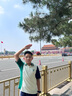 左西男童夏裝套裝兒童polo衫短袖短褲兩件套夏季運(yùn)動(dòng)童裝潮 米白 160 曬單實(shí)拍圖