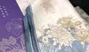 GIAVENTOLA真絲絲巾女春季百搭優(yōu)雅繁花小方巾桑蠶絲裝飾圍巾小領(lǐng)巾送長(zhǎng)輩 藍(lán)色 曬單實(shí)拍圖