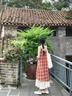 沐霓吊帶連衣裙女 2025夏季新品法式復(fù)古方領(lǐng)長(zhǎng)裙氣質(zhì)顯瘦裙子度假風(fēng) 假兩件復(fù)古吊帶連衣裙 L 曬單實(shí)拍圖