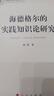 海德格爾的實(shí)踐知識論研究（國家社科基金叢書(shū)—哲學(xué)） 曬單實(shí)拍圖