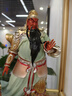 圓通 關(guān)公神像 臺(tái)灣銅彩繪捋須武財(cái)神關(guān)公像關(guān)羽關(guān)二爺招財(cái)擺件 30厘米持須關(guān)公(銅彩)/尊 曬單實(shí)拍圖