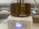 蘇泊爾（SUPOR）養(yǎng)生壺1.2升L煮茶器花茶壺恒溫水壺?zé)畨?16L發(fā)熱盤電熱水壺辦公室保溫煮茶壺養(yǎng)生壺煮茶器花茶壺 1.2L 【玻璃】316L發(fā)熱盤 曬單實拍圖