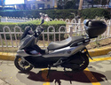 QJMOTOR錢江鴻250踏板摩托車燃油兩輪250cc長途摩旅平踏全新整車可上牌 黑色 曬單實拍圖