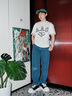 迪格奧輕奢品牌男鞋復(fù)古做舊帆布鞋2025夏季新款厚底板鞋透氣休閑鞋男 黑色 40 【標(biāo)準(zhǔn)皮鞋碼】 曬單實(shí)拍圖