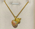 六福珠寶黃金吊墜六字真言福滿傳家足金葫蘆不含項(xiàng)鏈 計(jì)價(jià) 約4.59克 曬單實(shí)拍圖