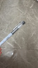得力（deli）直液筆速干筆簽字筆 0.5mm全針管學生中性筆水筆小白筆 黑色4支/盒 文具禮物SF127 曬單實拍圖