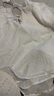 秋水伊人小眾高級(jí)亮片繡圓領(lǐng)雪紡衫夏季新款女甜美泡泡袖上衣 米白 M 曬單實(shí)拍圖