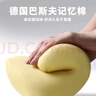 西諾思汽車(chē)頭枕腰靠套裝護腰托靠墊車(chē)載久坐女司機用靠背墊靜默藍 曬單實(shí)拍圖