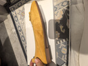 百麗（Belle）舒芙蕾絨面平跟單鞋女2025秋新商場款羊皮軟底便鞋E1E1DCQ5預(yù)售 黃色 39 曬單實拍圖