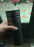 滇慶堂雪花銀水杯足銀茶水分離茶杯999純銀內(nèi)膽男士銀杯子商務(wù)辦公杯 君悅-深灰色（配檢測(cè)證書） 曬單實(shí)拍圖