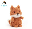 Jellycat小狐貍動(dòng)物毛絨玩偶兒童安撫禮物送禮娃娃生日七夕情人節(jié)禮物 橙色 Little 曬單實(shí)拍圖