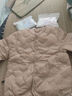雪中飛【校服神器】雪中飛兒童羽絨服內(nèi)膽秋冬新款男女童輕薄內(nèi)搭 卡其色 150 曬單實(shí)拍圖