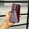 如麟【冰感散熱】適用華為Pura80Pro+手機殼新款pura80超薄冰晶玻璃保護套p80ultra鏡頭全包防摔外殼女 【釉紅色】玄武玻璃-冰感散熱-自帶鏡頭膜 華為Pura80Pro/Pro+ 曬單實拍圖